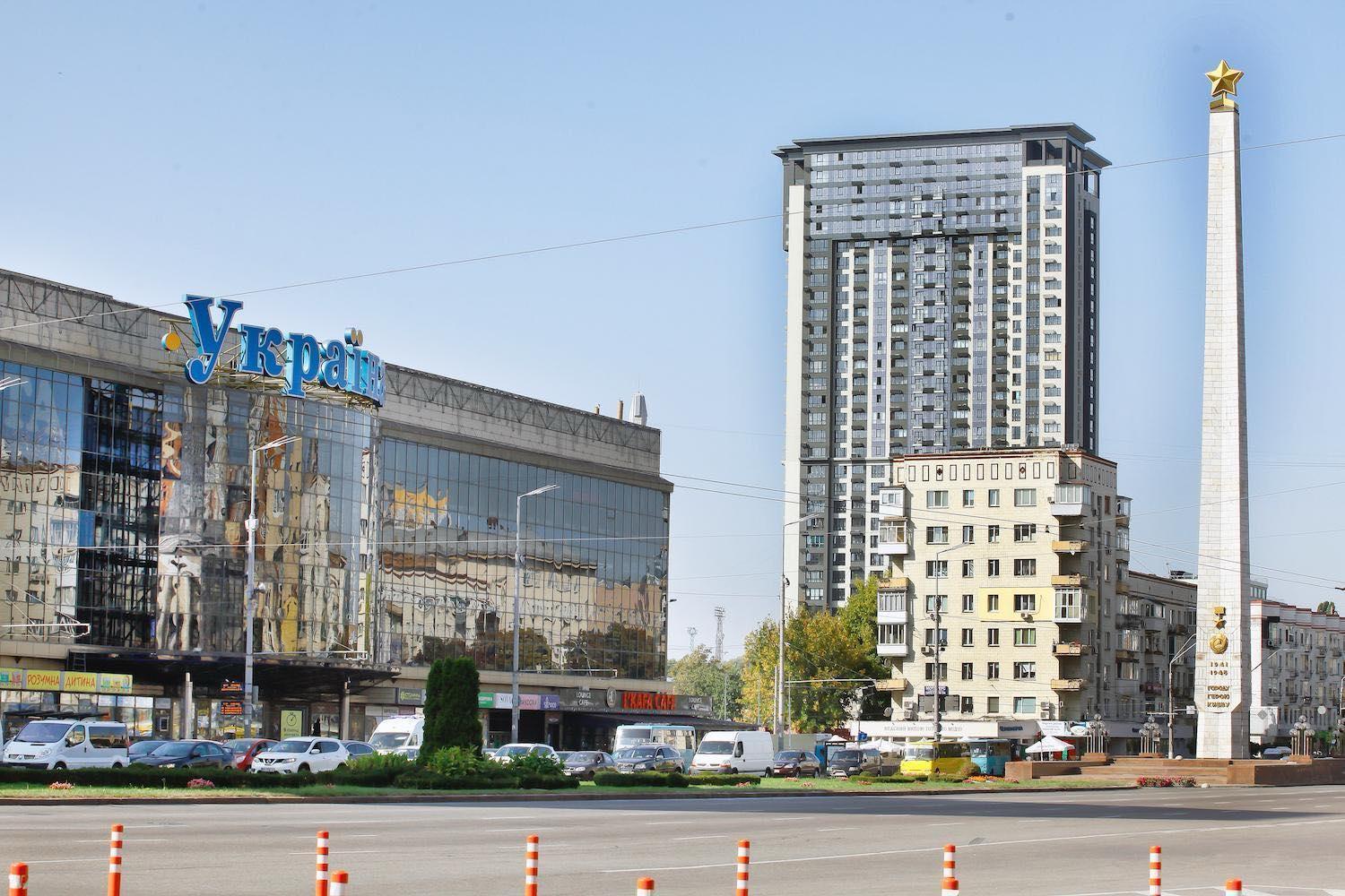 Новобудова, Vip Апартаменти, Залізничний Вокзал. Тц Україна 키예프 외부 사진